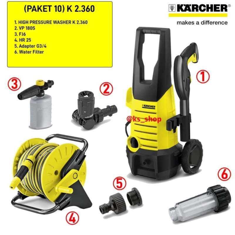 Karcher pressure store washer k2 360