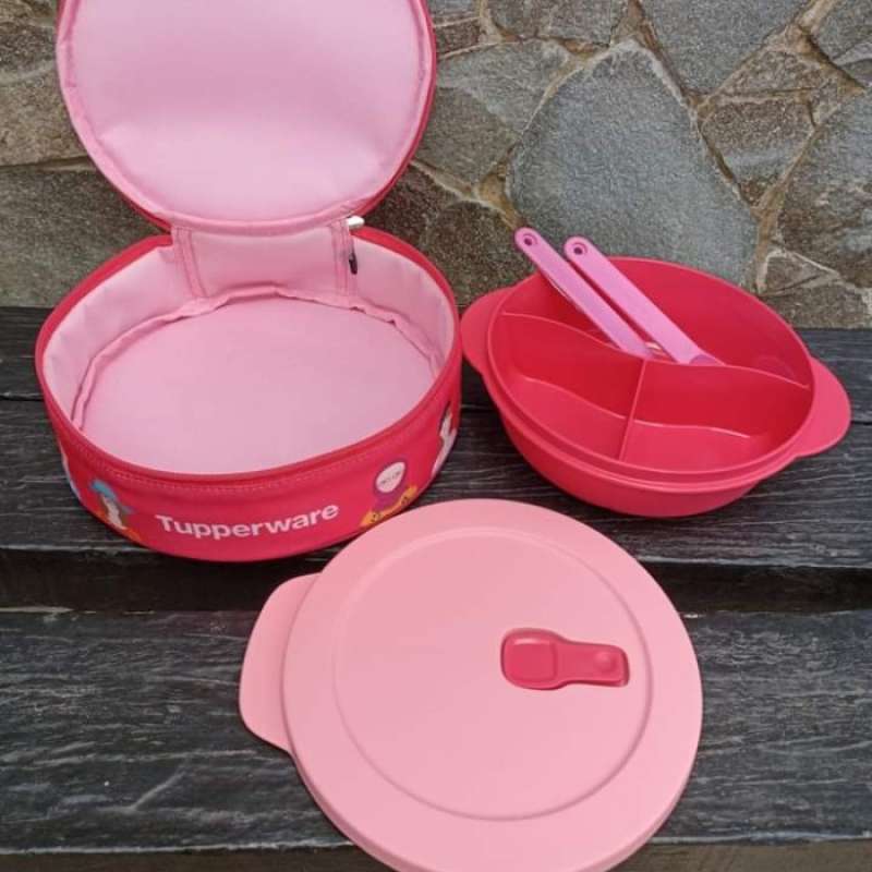 Promo Tupperware Crystalwave Lunch Box Pink Diskon 32% di Seller Holibuy -  Cengkareng Barat, Kota Jakarta Barat