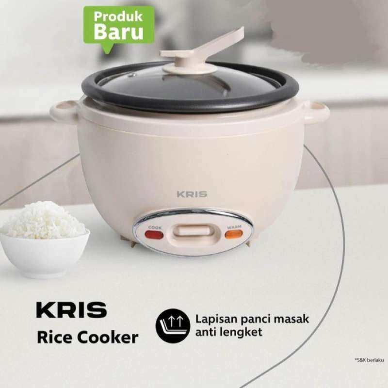 Kris 4 Ltr Rice Cooker Manual Magic Com Putih