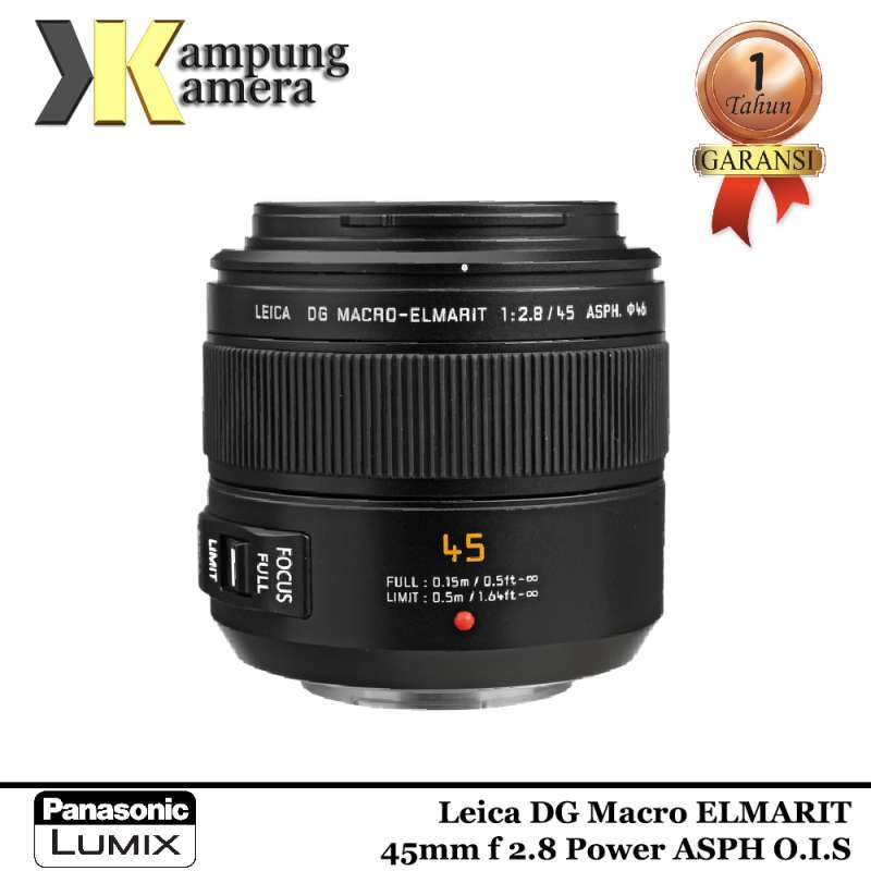 Macro Lens Panasonic 45mm F2 Macro Panasonic Leica DG Macro