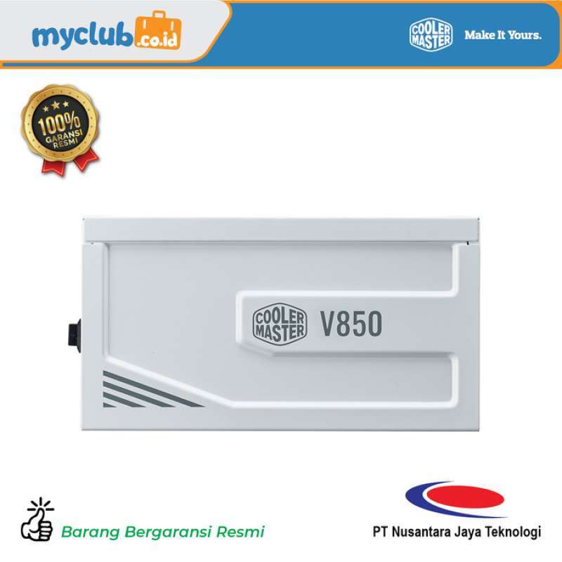Promo Cooler Master Psu V850 Gold V2 White Edition [Mpy-850V-Agbag