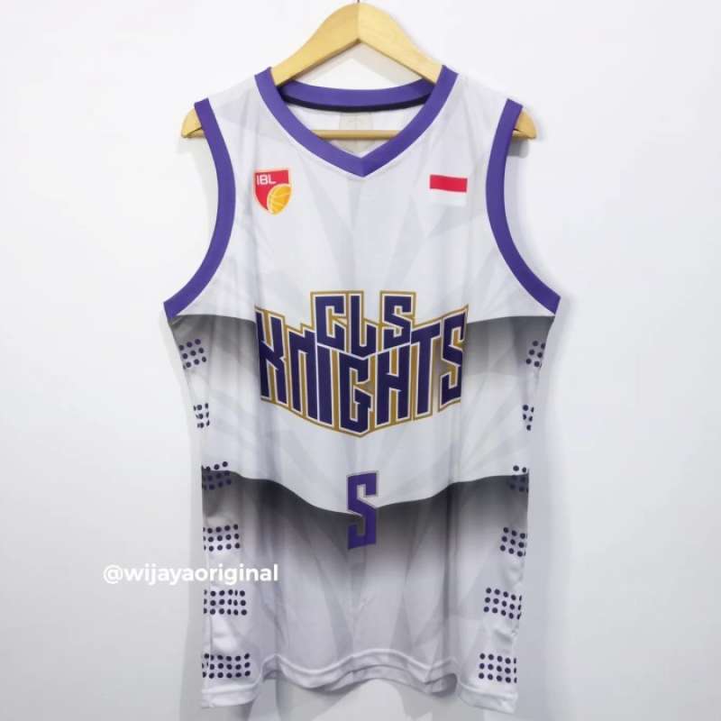 Jual JERSEY BASKET IBL REPRO CLS KNIGHTS SURABAYA 5 MARIO WUYSANG