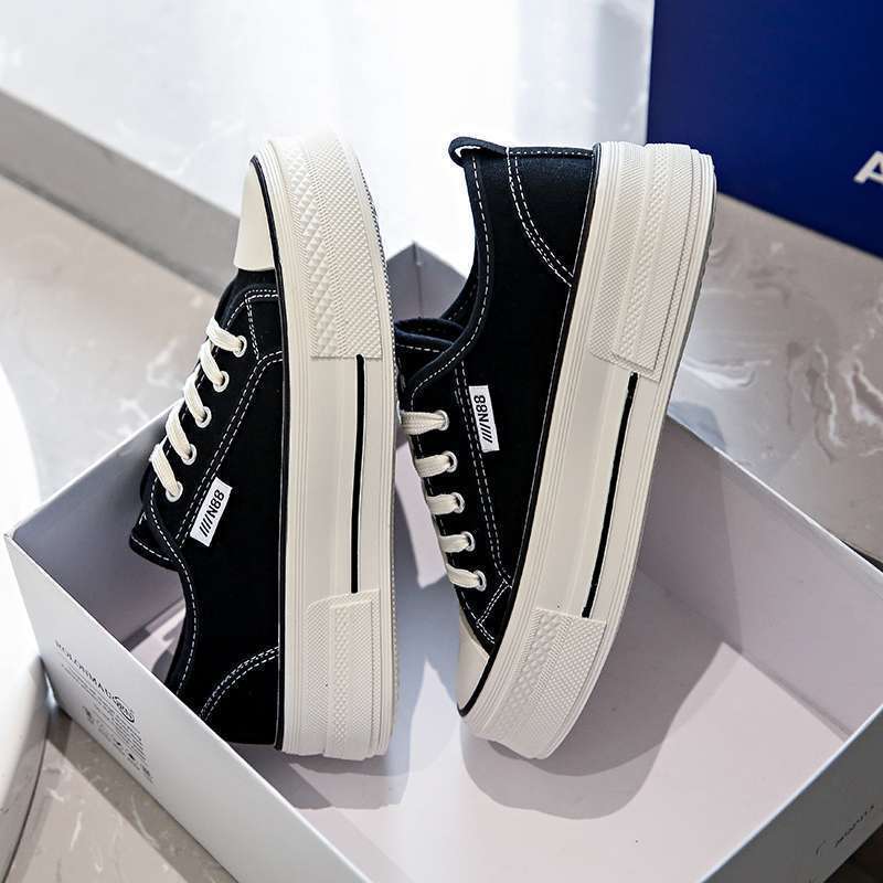 Promo SPV Aerin Sepatu Wanita Canvas Bertali kasual Fashion Import