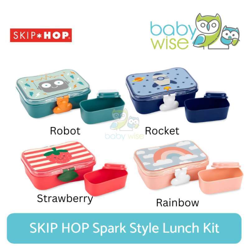 Skip Hop Spark Style Lunch Kit - Robot