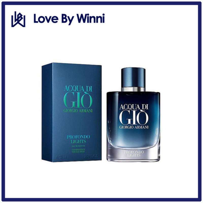 Promo Giorgio Armani Acqua Di Gio Profondo Lights Edp 75ml Diskon