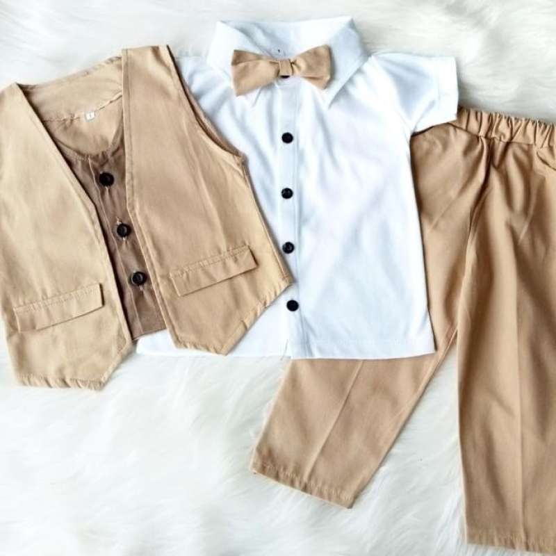 Jual Jas Anak Baby Tuxedo Setelan Kondangan Bayi Laki Laki Celana Panjang Di Seller Flufy Store Kalibata Kota Jakarta Selatan Blibli