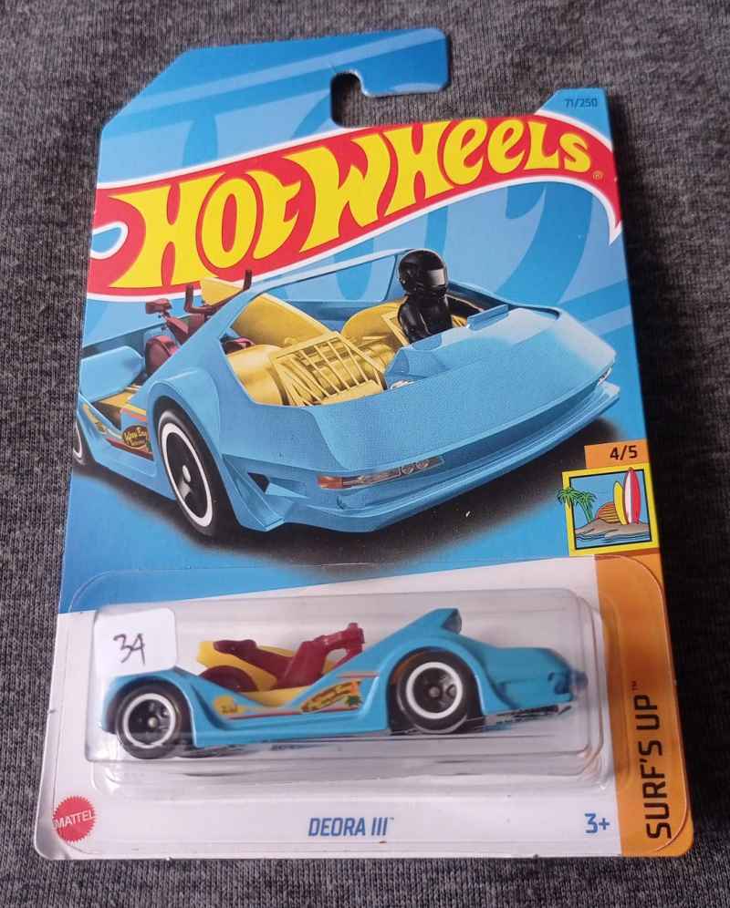 Jual Hot Wheels Deora III Surfs Up Blue di Seller RoyAleksander