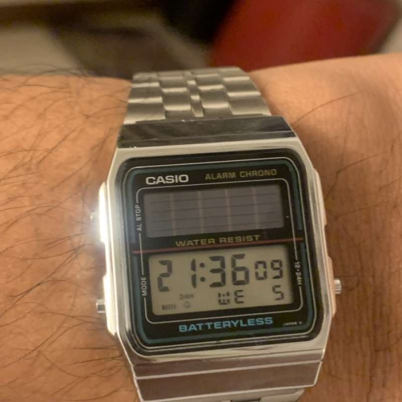 Casio batteryless discount
