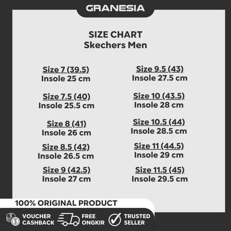 Size Conversion Chart Skechers Size Skecherss Go Step Ballet