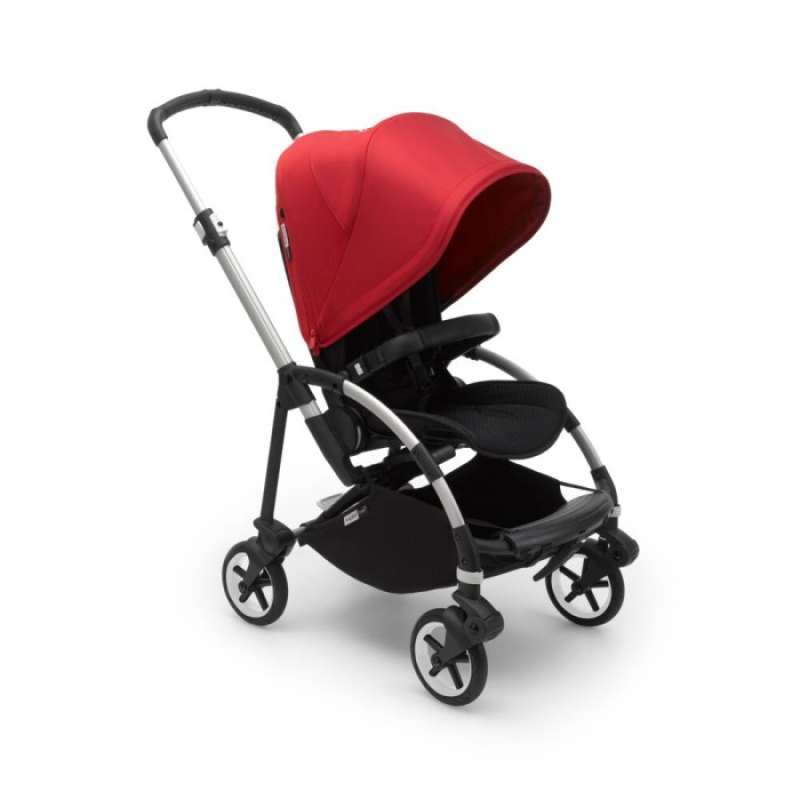 Promo Bugaboo Bee 6 Complete Stroller Alumunium Red Diskon 17