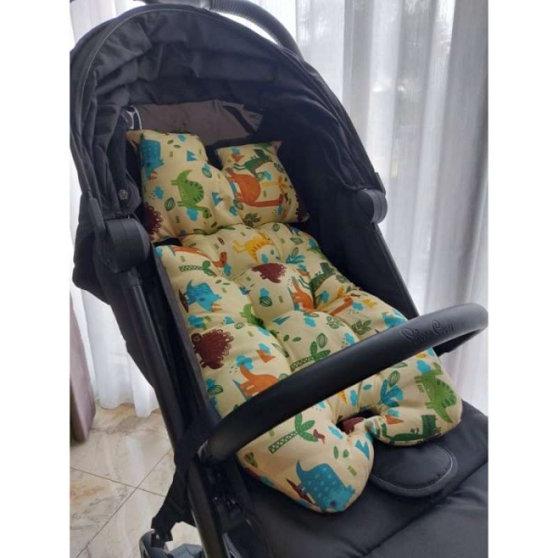 Alas Stroller Bayi Alas Car Seat Alas Bouncer Universal Baby Stro MOTIF COWOK