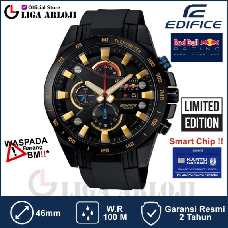 Harga jam casio hotsell edifice red bull racing