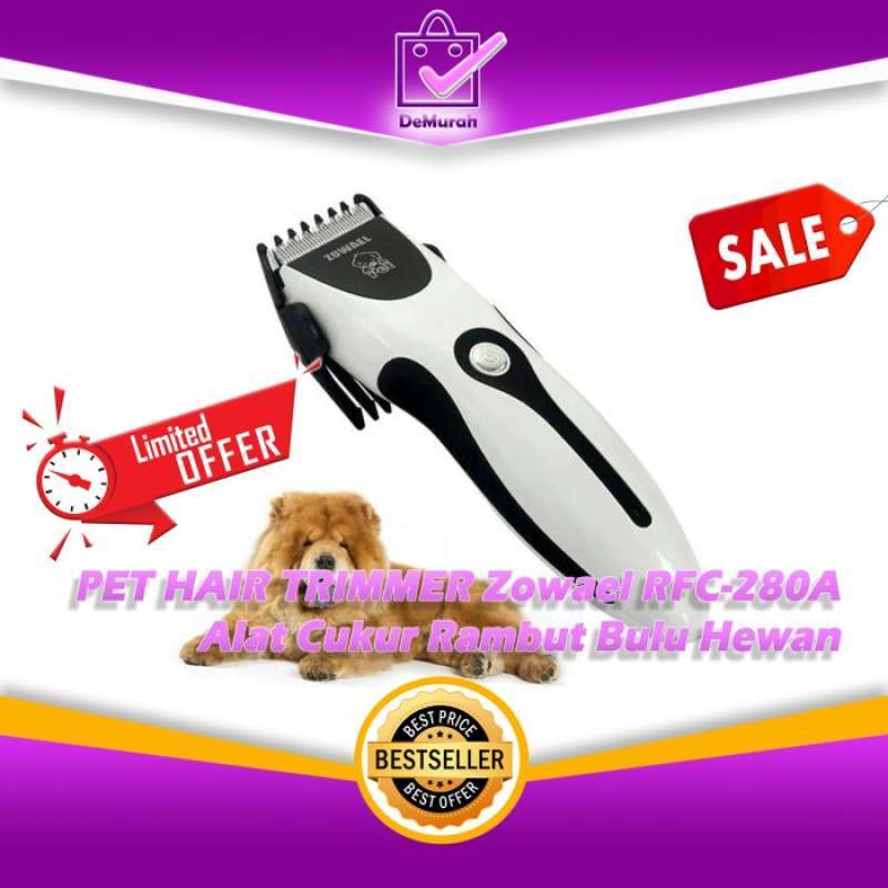 Promo Alat Cukur Rambut Bulu Hewan PET HAIR TRIMMER Zowael RFC