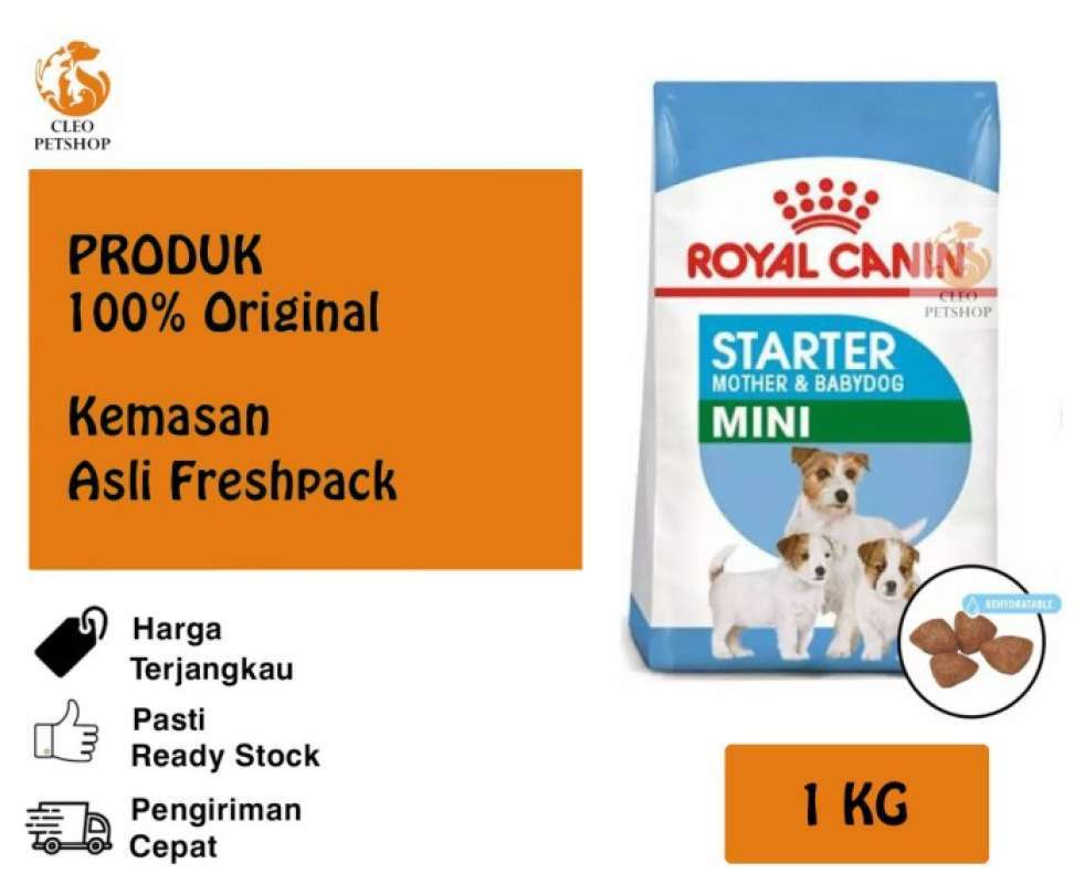 Royal canin mini starter 1 kg new arrivals