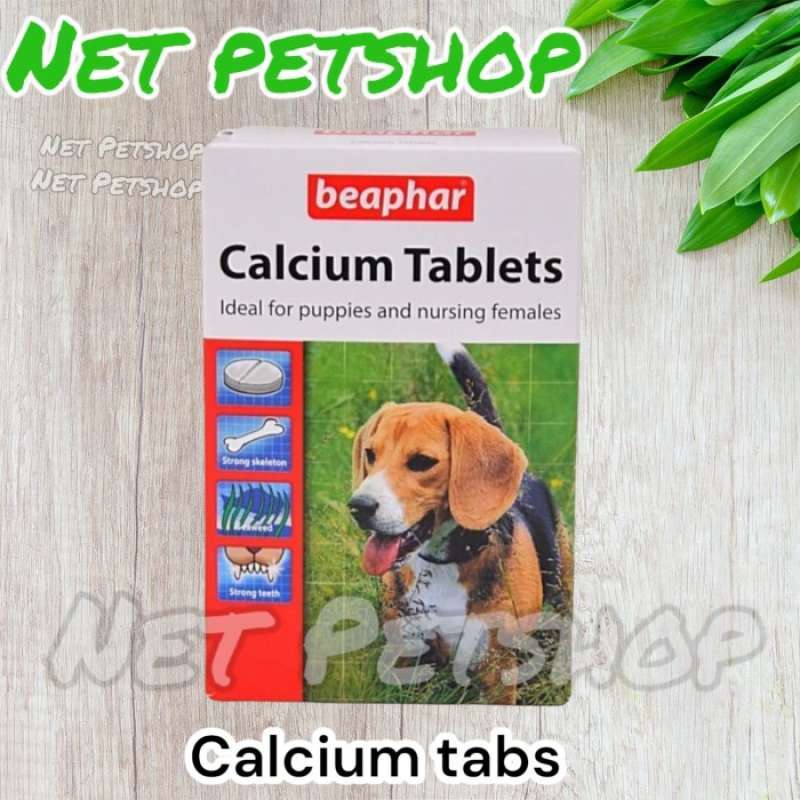 Beaphar calcium tablets top
