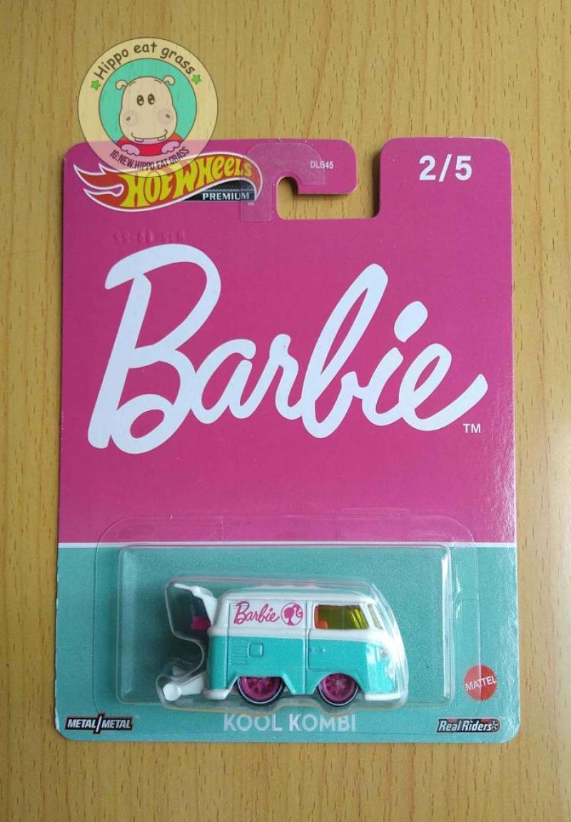 Hot wheels barbie van hot sale
