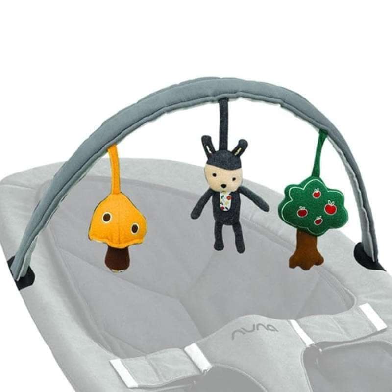 Nuna reversible toy bar for leaf rocker top