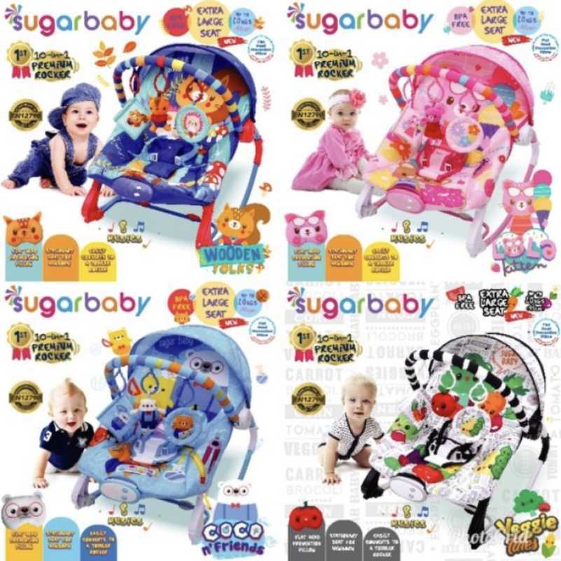 Sugar baby clearance bouncer rocker