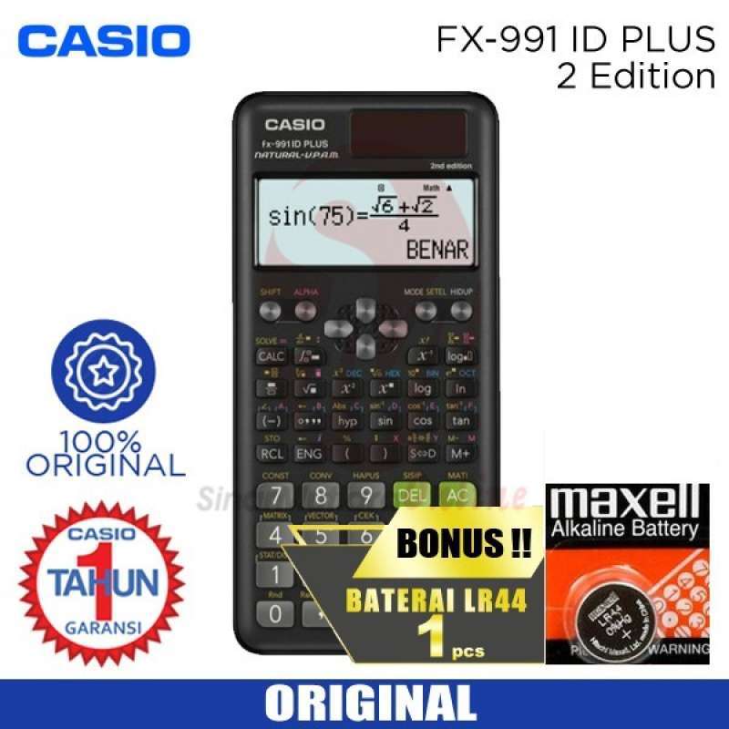 Casio fx 991 id plus deals
