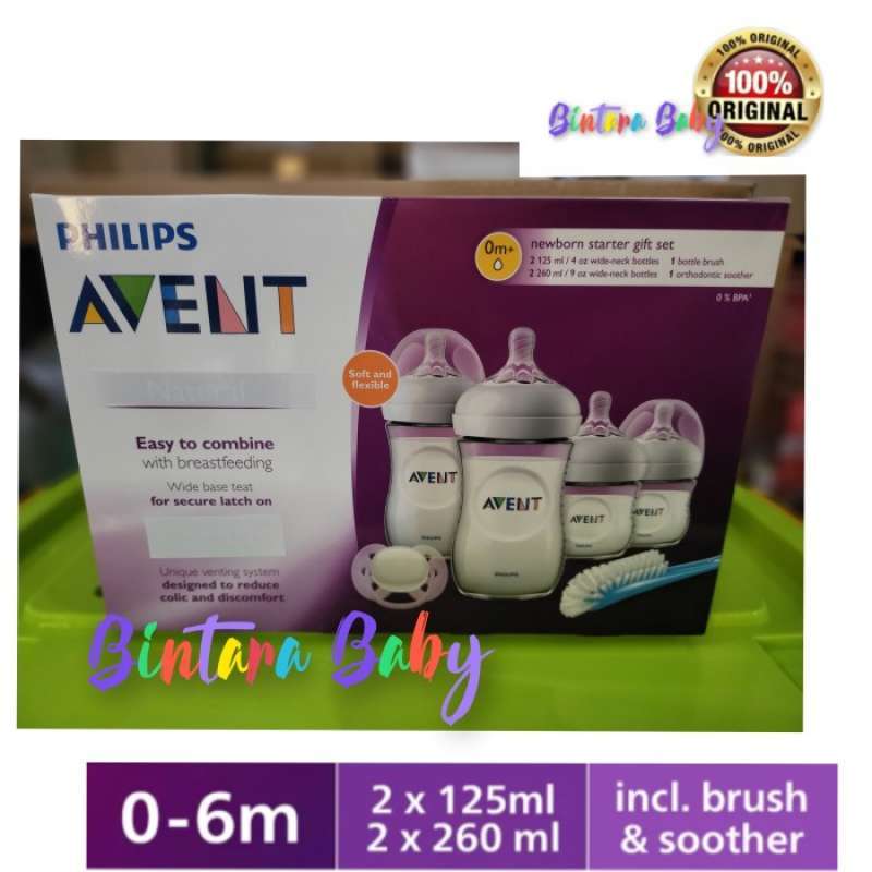 Avent natural starter hot sale pack