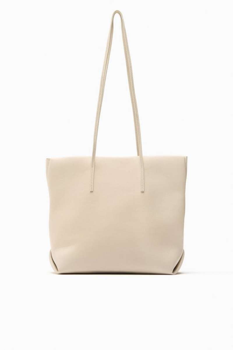 Zara soft oval tote bag 2025