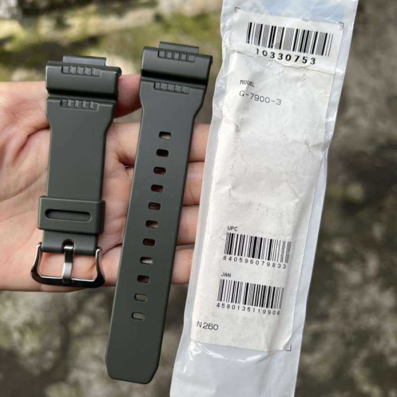 Jual Strap tali jam tangan casio g shock original G 7900 3V band G