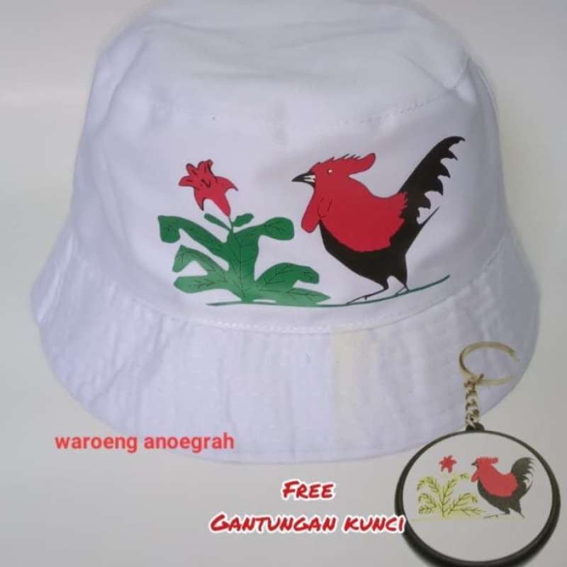 Jual Bucket Hat Ayam Jago Putih Di Seller Supermart Market Cengkareng Timur Kota Jakarta Barat Blibli