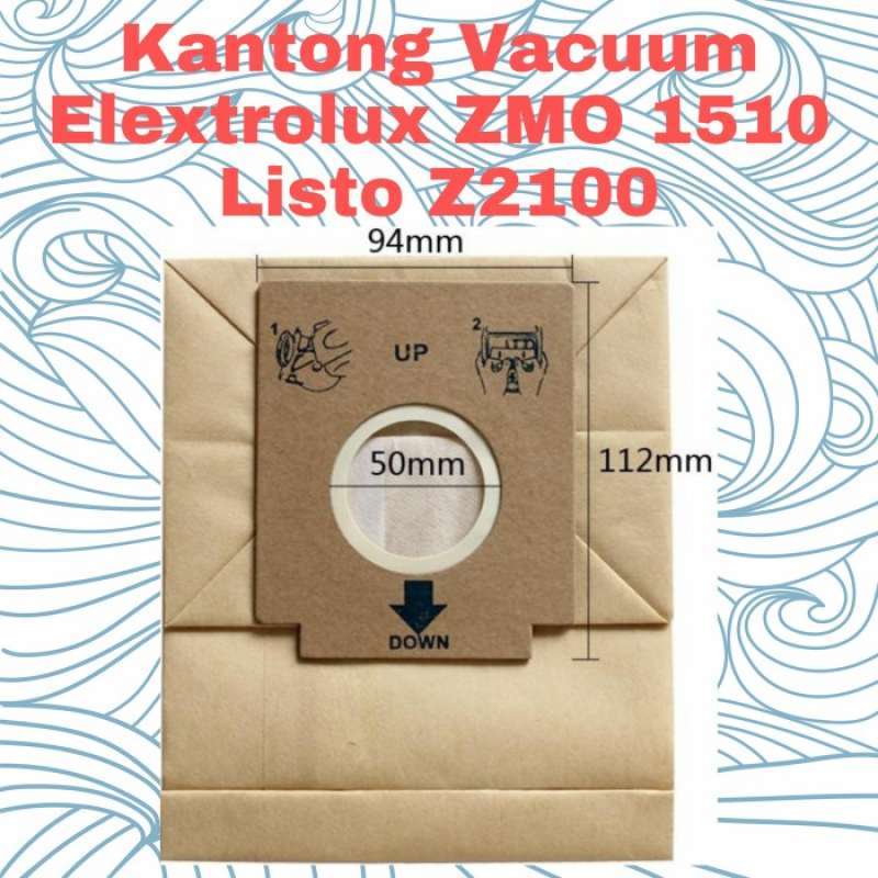Electrolux listo discount z2100 dust bag