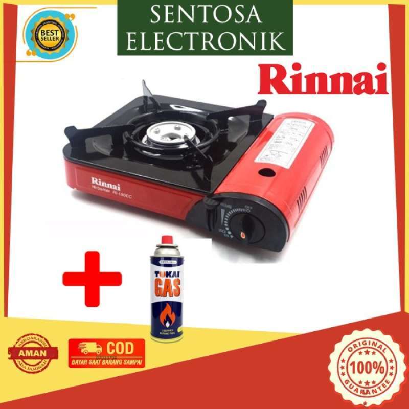 Promo PAKET BBQ/BBQ SET KOMPOR PORTABLE RINNAI 150 CC+GAS KALENG 1 Diskon  23% di Seller TOKO AULYA 1 - Cipinang Besar Selatan, Kota Jakarta Timur |  Blibli