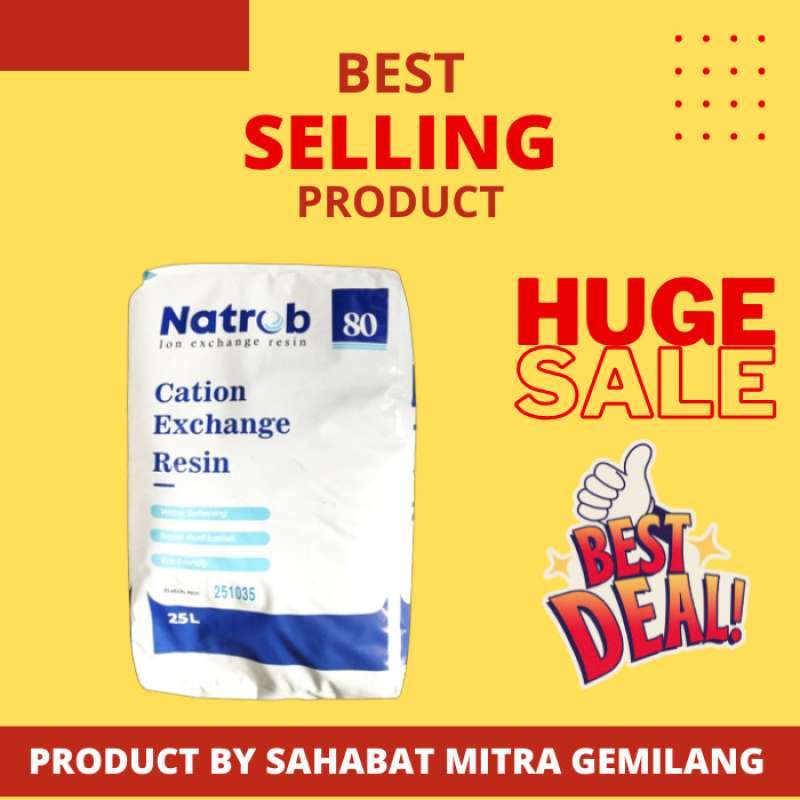 Promo resin cation flotrol softener media filter air zat kapur Diskon 33%  di Seller Belibanyak Shop - Harapan Jaya, Kota Bekasi