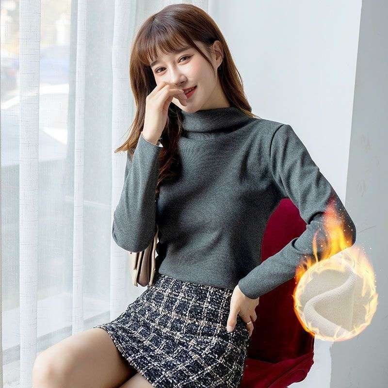 Promo SWEATER SUEDE TURTLENECK THERMAL TEBAL Diskon 20 di Seller