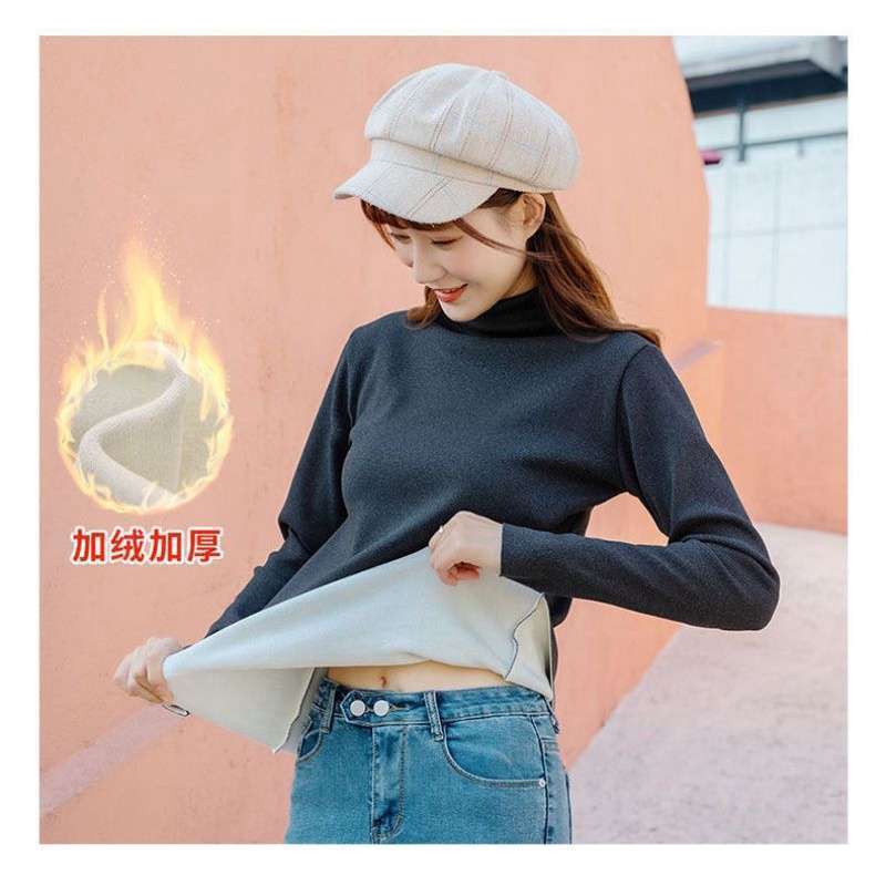 Suede turtleneck shop
