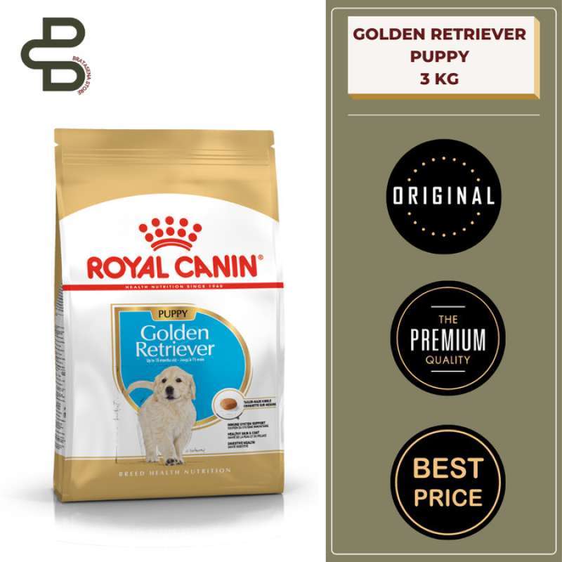 Royal canin golden retriever puppy 3kg hotsell