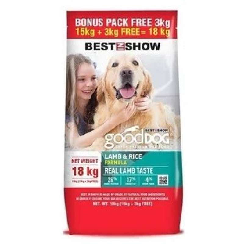 Best in show dog food hot sale