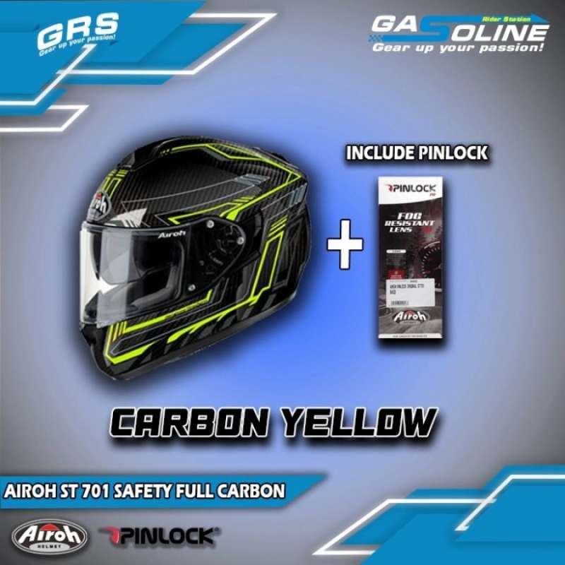 Airoh st 701 full outlet carbon