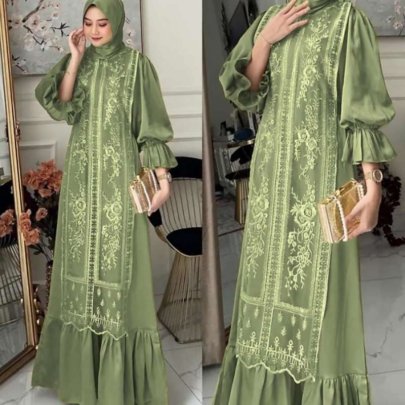 Dress pesta busui top