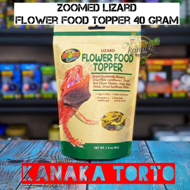 Lizard flower food topper store
