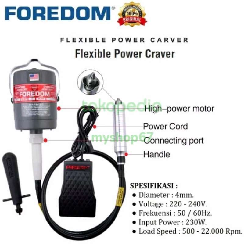Jual FOREDOM CC 30 Mesin Bor Gantung Die Grinder Tuner Korek Motor