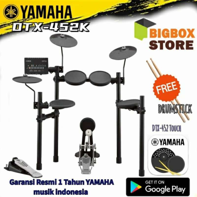 Drum elektrik outlet yamaha dtx 452k