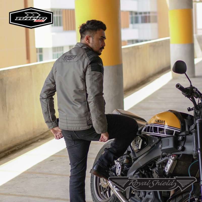 Promo Jaket Motor Safety Riding Pria Waterproof Jaket Safety Motor