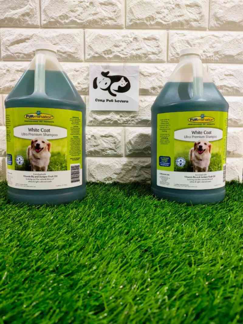 Furminator white coat hotsell ultra premium shampoo