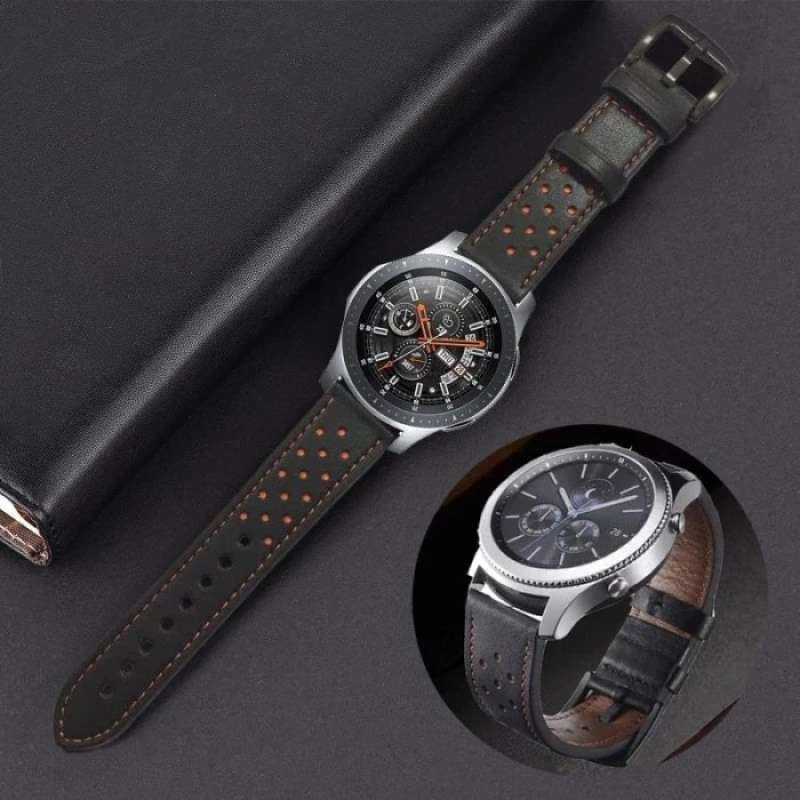 Promo SAMSUNG GALAXY WATCH 46MM PREMIUM SPORT LEATHER STRAP KULIT