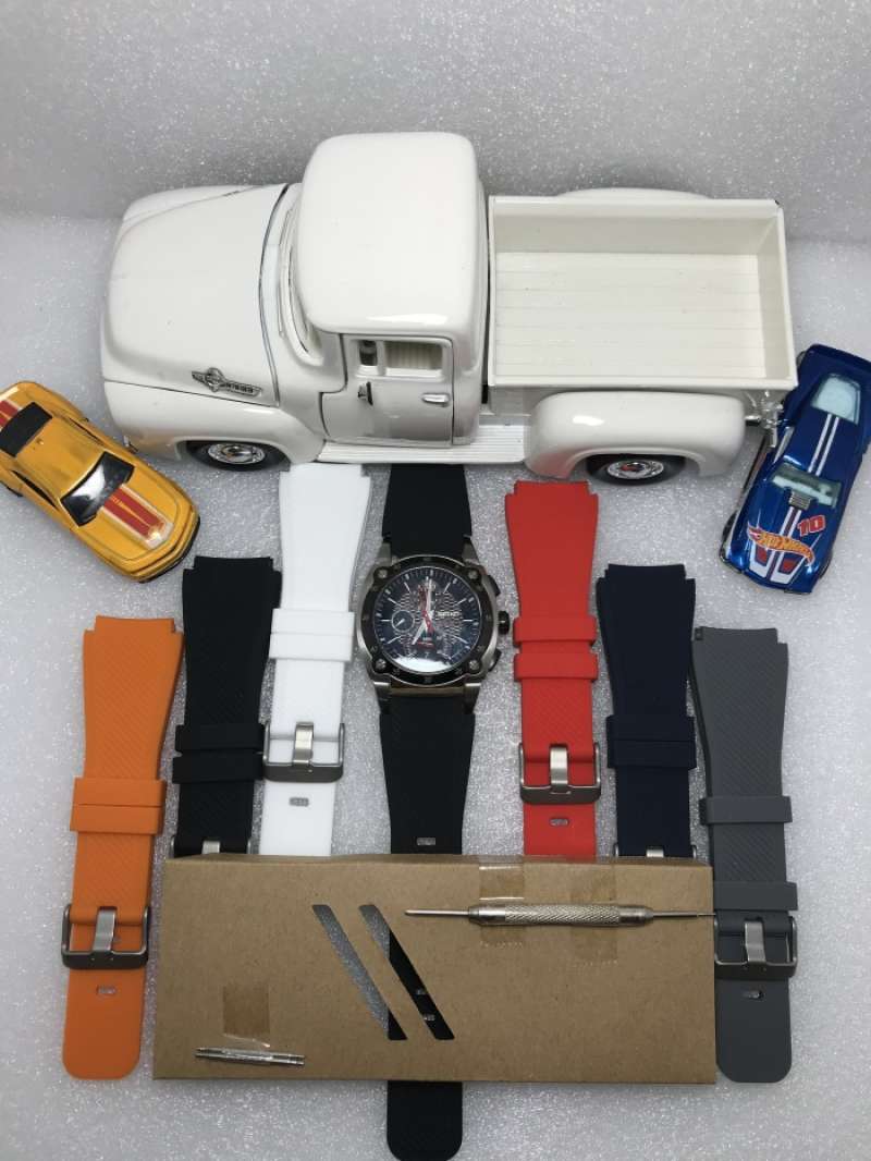 Promo STRAP TALI RUBBER JAM TANGAN SEIKO SPORTURA F1 HONDA RACING