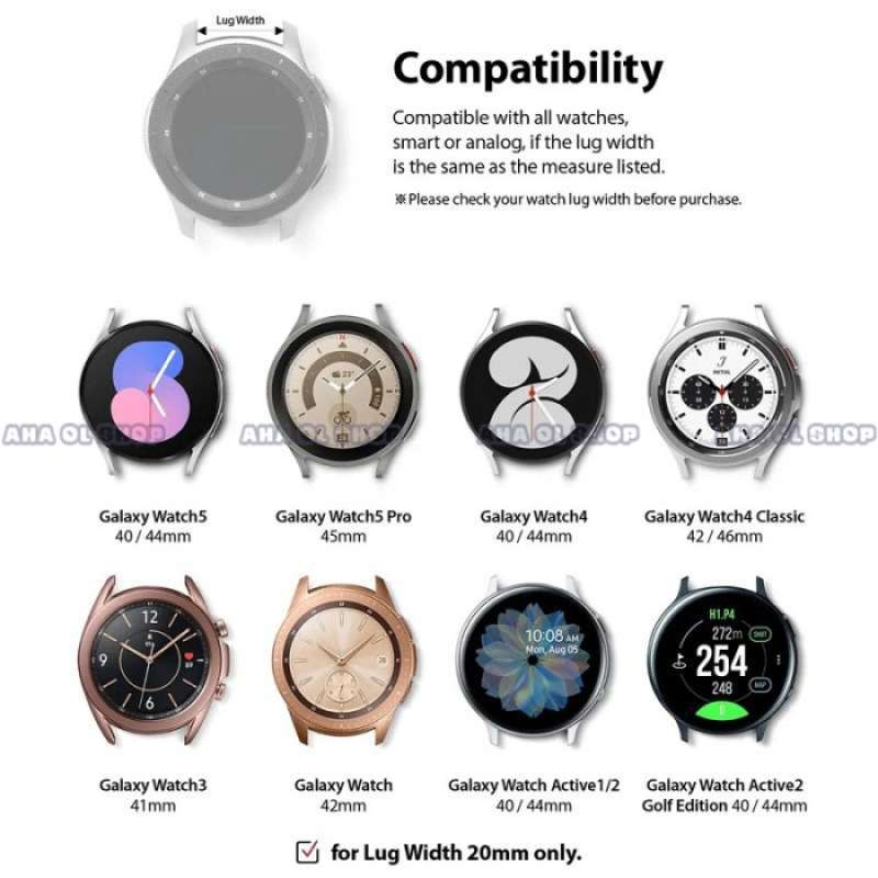 Perbedaan galaxy watch active 2 shop 40mm dan 44mm