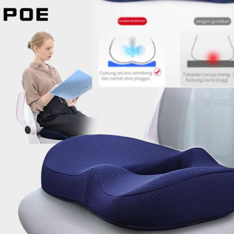 Non-Slip Orthopedic Memory Foam Seat Cushion ZD8020 Office Chair