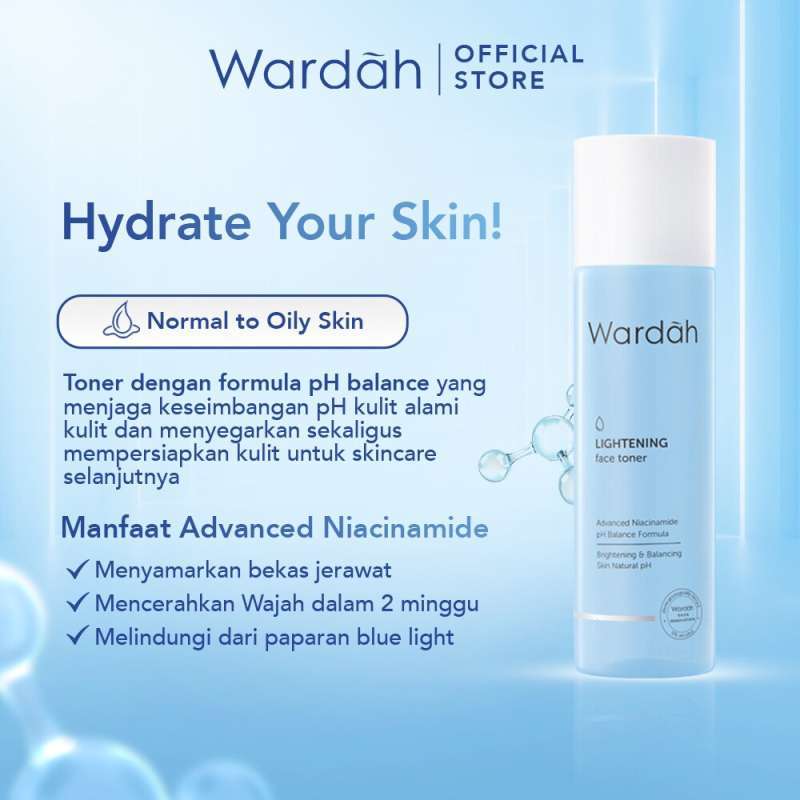 Wardah Lightening Face Toner 125 ml