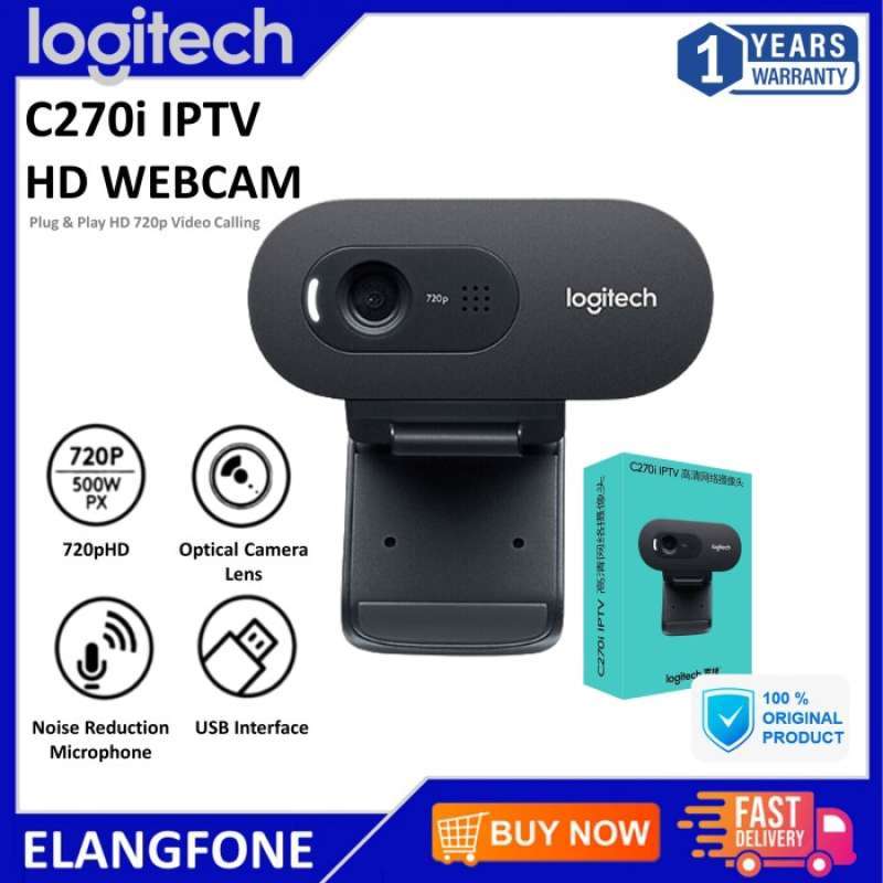 Webcam logitech c270i iptv on sale