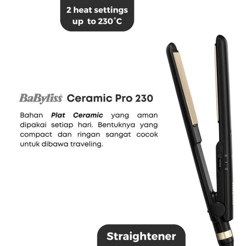 Babyliss ceramic pro 230 straightener sale