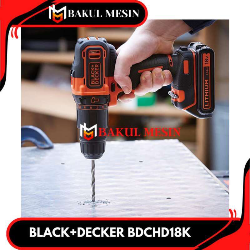 Promo BDCHD18K MESIN BOR CORDLES TEMBOK 18V BLACK DECKER Diskon 24