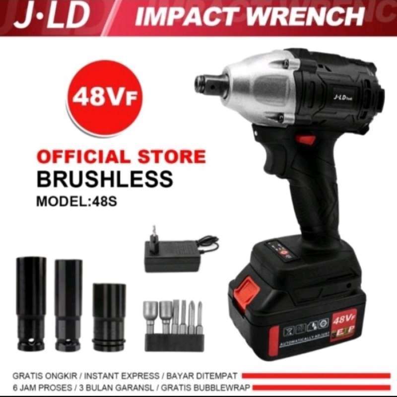 Impact wrench sales cordless jld